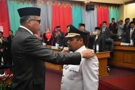 Pelantikan Bupati Bener Meriah Tgk.Sarkawi Oleh Bapak  Plt.Gubernur Aceh 2019 s.d 2022