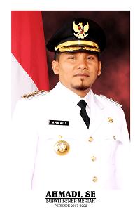 Bupati Bener Meriah AHMADI,SE  Periode 2017 s.d 2022