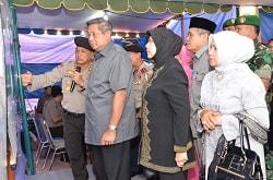 Kunjungan Bencana Gempa Bumi di Aceh Tengah dan Bener Meriah Mantan Presiden/Ibu Susilo Bambang Y...