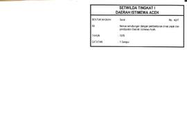 berkas 42/7 - Berkas sehubungan dengan pembentukan dinas pajak dan pendapatan Daerah Istimewa Ace...