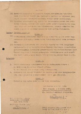 berkas 23/3 - Instruksi Presiden RI No. 3 tahun 1967 tentang Menyusun Rencana Pembangunan 5 Tahun...
