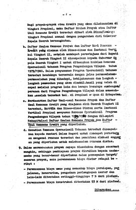 Laporan rencana dan realisasi proyek PPW keadaan 30 Juni 1986, 31 Desember 1987 Bappeda Propinsi ...