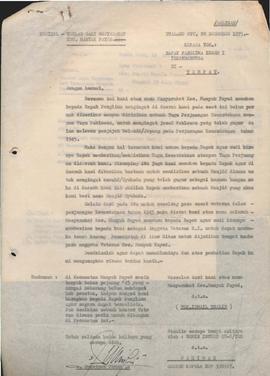 Surat Keputusan Gubemur Aceh Bulan Oktober 1976 tentang penghapusan secara resmi desa/kampung Kru...