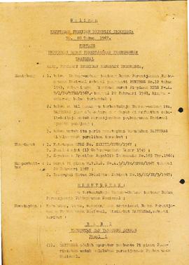 berkas 23/3 - Instruksi Presiden RI No. 3 tahun 1967 tentang Menyusun Rencana Pembangunan 5 Tahun...