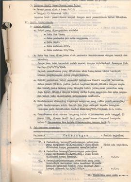 Surat — surat tentang laporan Hash Periksaan kantor Kepala Daerah Provinsi Daerah Istimewa Aceh.  1