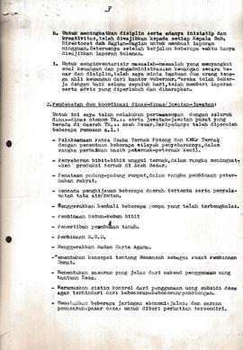 berkas 5.1 - Laporan tentang pelaksanaan tugas pelaksana harian Bupati Kepala Daerah Tingkat II A...