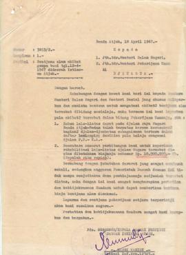 berkas 44/4 - Berkas-berkas Bencana Alam Gempa Bumi yang terjadi di Kabupaten Aceh Utara dan Aceh...