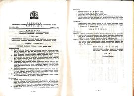berkas 57.5 - Tambahan lembaran Dewan Provinsi Daerah Istimewa Aceh tahun 1978 No: 139 sampai den...