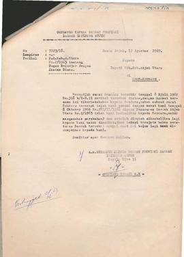 berkas 21/3 P - engesahan Peraturan Daerab Tk. II Aceh Utara tahun 1967. (Konsep)  5