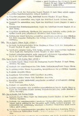 berkas 43/7 - Kutipan Surat Keputusan Bupati Kepala Daerah Tingkat II Aceh Timur tentang pembentu...