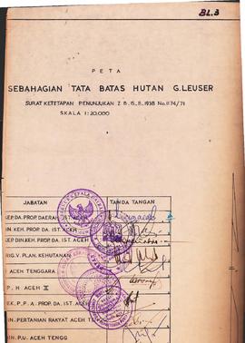 berkas 43.4 - Berita Acara tata batas Hutan Kabupaten Aceh Tenggara mengenai tata batas Suaka Mar...