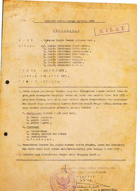 berkas 2.1 - Pembinaan Pemerintahan tentang pelaksanaan Undang — Undang No 5 tahun 1974 tentang p...