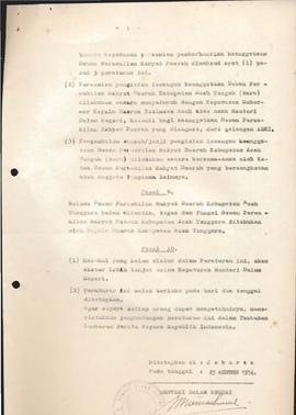 berkas 12.1 - Peraturan Menteri Dalam Negeri tahun 1974 tentang pembentukan Dewan Perwakilan Raky...