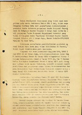 berkas 60.5 - Pengembalian Surat Pengantar No:1739 / Al / VIII / 1976, tentang pengiriman pokok —...