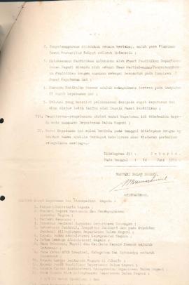 berkas 207.16 - Keputusan Menteri Dalam Negeri No : 120 Tahun 1974 tentang penyelenggaraan Kursus...