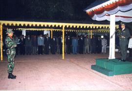 Malam Taptu dilepas di Pendopo Bupati Kabupaten Aceh Barat, tanggal; 16 Agustus 2002 (2)