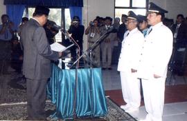 Acara Pelantikan Bupati Nagan Raya & Bupati Aceh Jaya oleh Gubernur Aceh, Tanggal; 22 Juli 20...