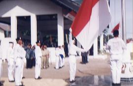 Upacara HUT RI ke 57 dilapangan Teuku Umar Meulaboh, tanggal; 17 Agustus 2004 (80)