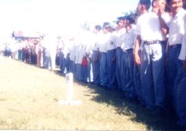 Upacara HUT RI ke 57 dilapangan Teuku Umar Meulaboh, tanggal; 17 Agustus 2004 (19)