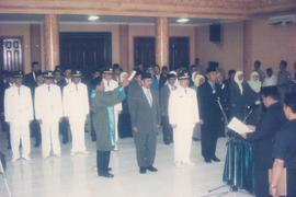 Pelantikan dan Penyumpahan Pejabat Eselon III dan IV Kab. Aceh Barat pada Tanggal 8 Januari 2004 (7)