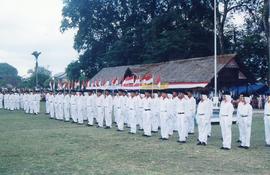 Upacara HUT RI ke 57 dilapangan Teuku Umar Meulaboh, tanggal; 17 Agustus 2004 (85)