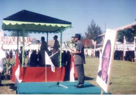 Upacara Deklarasi Kesetiaan Kepada Negara Kesatuan Republik Indonesia (NKRI) di Lapangan Teuku Um...