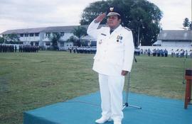 Upacara HUT RI ke 57 dilapangan Teuku Umar Meulaboh, tanggal; 17 Agustus 2004 (72)