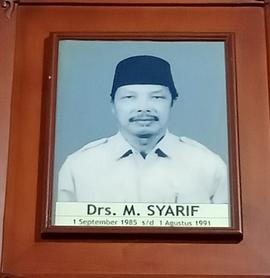 Sekretaris Daerah Kabupaten Aceh Tengah yang Keempat - Drs. M. Syarif