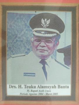 Bupati Aceh Utara 16. Pj. Drs. H. Teuku Alamsyah Banta