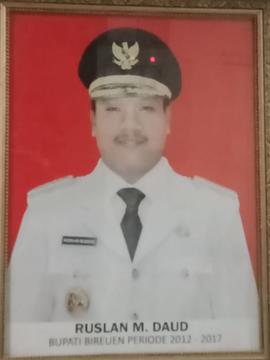 Photo Bupati Bireuen, 2012-2017 H. Ruslan M. Daud