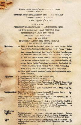 Surat-Surat yang berhubungan dengan petugas Pemilu path Lembaga Perni1ihan Umuni Daerah Istimewa ...