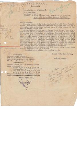 AC01-39/3- 39.90 - Surat dari Keuchik Blangkejeren tanggal 23-11-1950 1