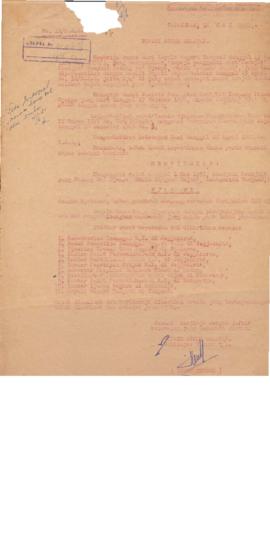 AC01-39/3- 39.60 - Surat Putusan Bupati Atjeh Selatan No.18/B.A.S.- Tanggal 18 Mai 1951  1