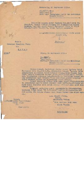 AC01-39/3- 39.83 - Surat dari Bupati Pidie, tanggal 14 September 1951 No.2658/4,  1