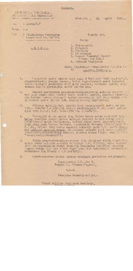 AC01-174/11- 174.1 - Pelaksanaan peraturan pemerintah No. 59/1951 tentang Pengangkatan pegawai Ne...