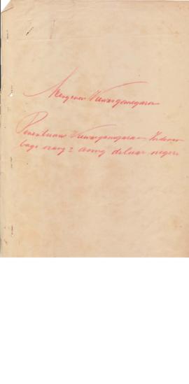 AC01-167/10- 167.1 - Surat-surat guna penentuan kewarga Negaraan Indonesia bagi orang-orang Asing...