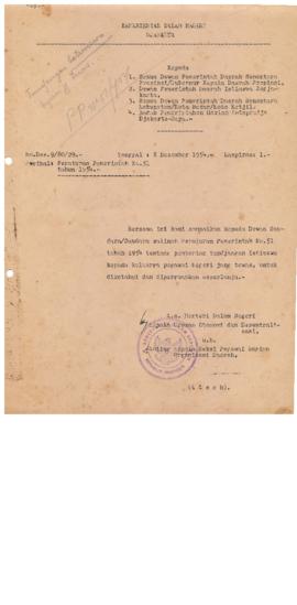 AC01-146/9- 146.3 - Peraturan pemerintah No. 51 tahun 1954 1