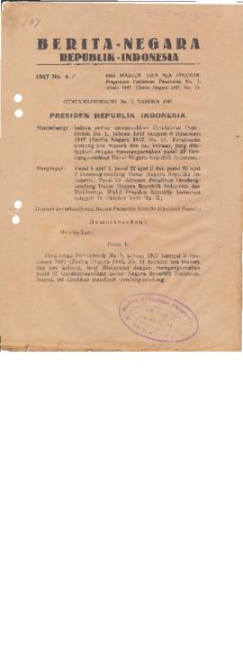 AC01-29/3- 29.7 - Berita Negara Republik Indonesia Tahun 1947 No.4 1