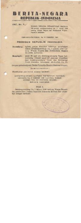 AC01-29/3- 29.11 - Berita Negara Republik Indonesia Tahun 1947 No.8 1
