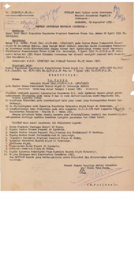AC01-123/8 - 123.28 - T.A Raden terakhir Klerk ( Gol.III/b-P.G.P ) terhitung 1 Juni 1951 diangkat...
