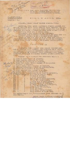 AC01-39/3- 39.9 - Kutipan Surat Gubernur, Kepala Daerah Provinsi Sumatra Utara No.798/UP/1953 1