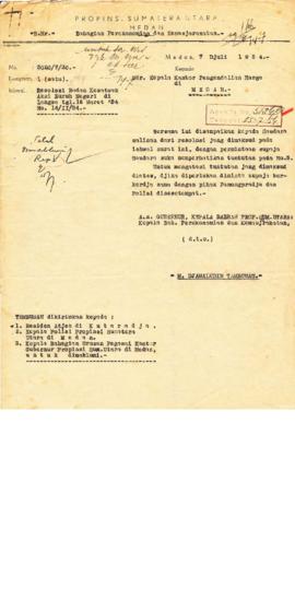 AC01-99/6- 99.1 - Resolosi Badan Kesatuan Aksi Buruh Negeri di Langsa tanggal 16 Maret 1954 no. 1...