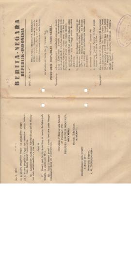AC01-29/3- 29.12 - Berita Negara Republik Indonesia Tahun 1947 No.9 1