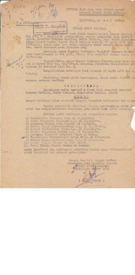 AC01-39/3- 39.58 - Surat Putusan Bupati Aceh Selatan No.22/B.A.S.- Tanggal 25 Mai 1951 1